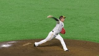 スロー映像)ソフトバンク 石川柊太 投球フォーム 2017.5.2