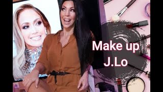 Μake up Jennifer Lopez oscar 2019 - makeup artist Κατερινα Πανου