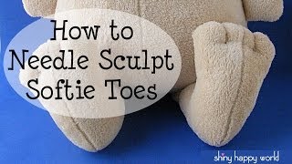 How to Needle Sculpt Softie Toes