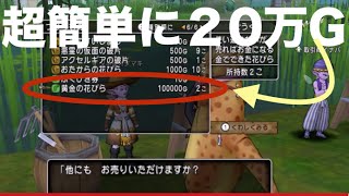 ★金策20万G★　超おたからのタネ　黄金の花びら　もみけんのドラクエ１０　金策攻略