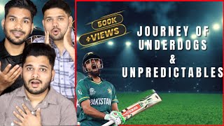 Tribute to Pakistan Cricket Team | Journey of UNDERDOG & UNPREDICTABLE Reaction!