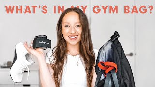 AT HOME GYM BAG ESSENTIALS | What's in my gym bag