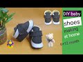 DIY baby shoes making ideas | baby shoes Kaise banaye Ghar per