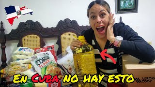 😱SUSCRIPTORA DOMINICANA🇩🇴 me envía SUPER PAQUETE de Productos que NO hay en Cuba