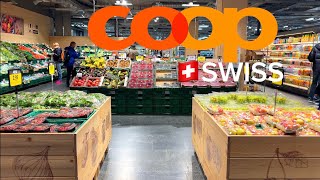 Swiss COOP🇨🇭 Food Prices in Switzerland Shopping