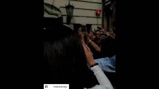 MALU TREVEJO MOBBED BY FANS !!