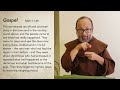 liturgy of the word jesus heals friar rowland yeo 3 february 2025