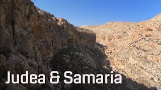 Judea and Samaria / Aerial 4K Palestine