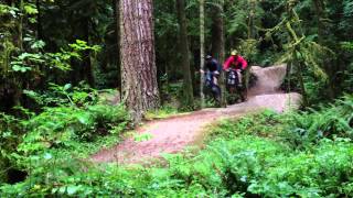 Lower Deuces Wild at Duthie Hill MTB Park