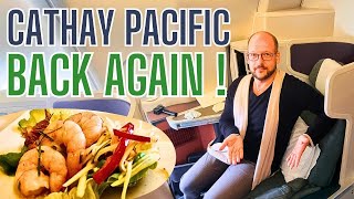 Cathay Pacific Business Class A330 | Hongkong to Seoul #flightreport