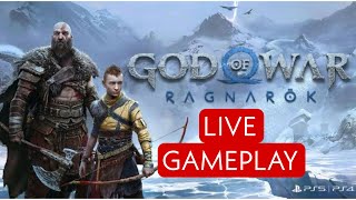 God of War RAGNAROK Part 3 Live Gameplay - The Quest for Tyr (2/2)