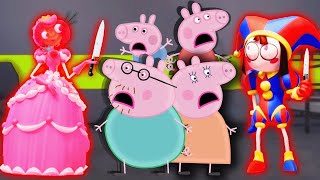 Peppa Pig ESCAPE PRINCESS LOOLILALU PRISON in Roblox!