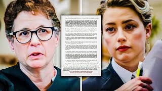 Judge MAD At Amber As She Is Exposed For FORGING NEW Court Documents!