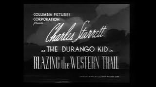 The Durango Kid - Blazing The Western Trail - Charles Starrett, Tex Harding