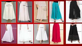 Trending Palazzo Pants Design 2023 || Palazzo Pants Design || Wide Leg Palazzo Pants.