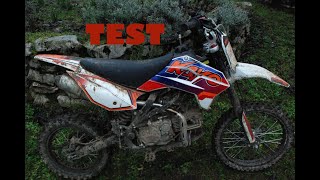 PIT BIKE KAYO 160 test