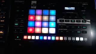 song mode using Roland Verselab MV-1