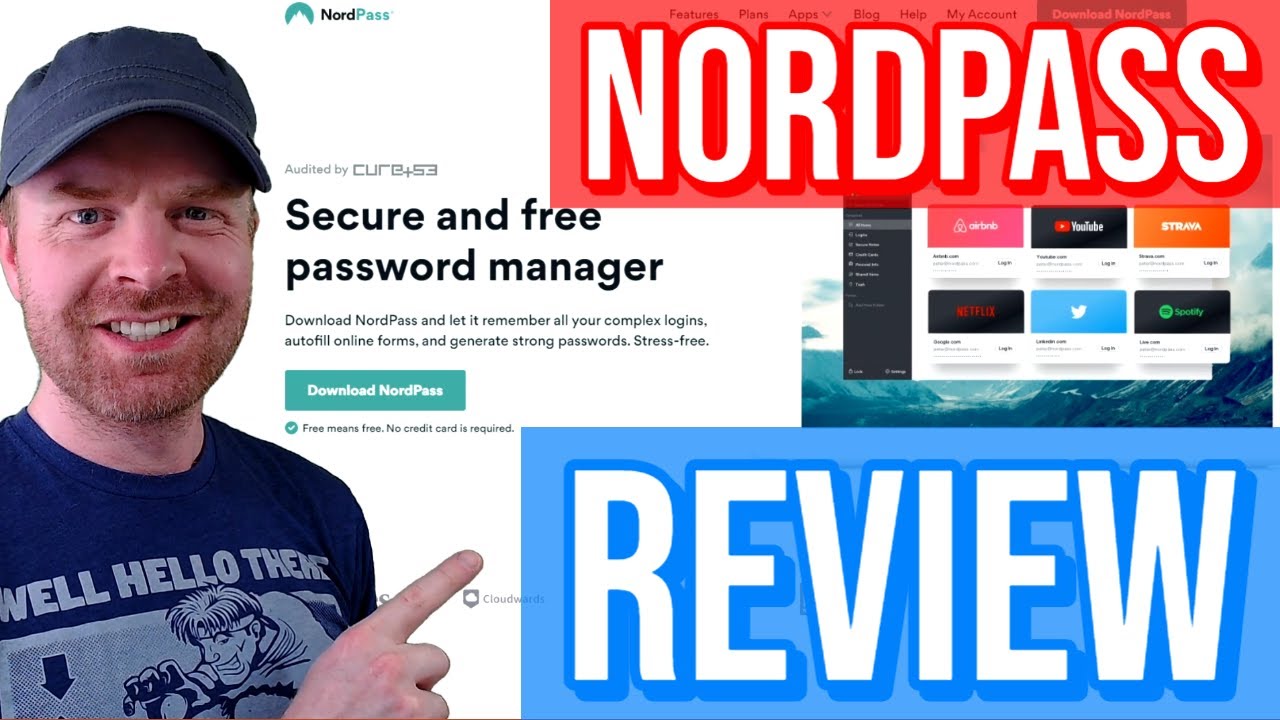 NordPass Password Manager Review And Tutorial - YouTube