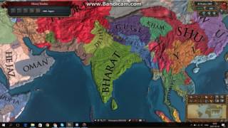 Vijaynagar to Bharat timelapse eu4