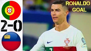 Portugal vs Liechtenstein 2-0 - All Goals and Highlights 2023 💥 C.RONALDO