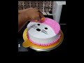 Hello Kitty Theme Cake 🎂 #short #viralvideos #cakedecorating #hellokitty #cake#ideas i