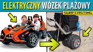 SURF ➤ elektryczny wózek plażowy :)