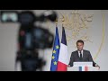 Macron calls on France to address question of how to make reparations for slavery