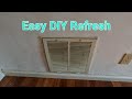 How To Restore Old Air Vent Covers DIY