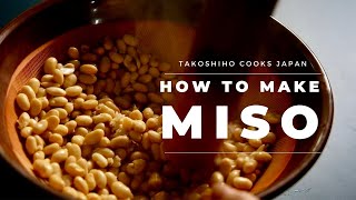 [ASMR] How to make Miso at home | FERMENTATION | Takoshiho Cooks Japan