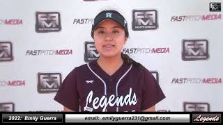 2022 Emily Guerra Outfield and Middle Infield Softball Skills Video - Norcal Legends