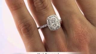 3.01ct Cushion Cut Diamond Engagement Anniversary Ring-Mark Broumand