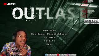 BEATING OUTLAST (HORROR GAME) ☠️🕷️🕸️👻