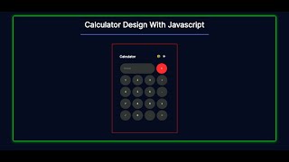 Create Amazing Design Calculator Project Using HTML CSS JavaScript Tutorial