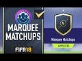 WHAT A PACK! - FIRST FIFA 18 Marquee Matchups SBC (COMPLETE)