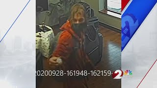 Riverside Police work to identify theft suspect