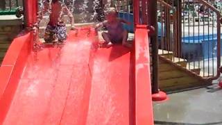 Watersliding at the Dells