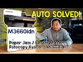 Paper Jam Copies of Kyocera M3660idn | How to solve photocopy jams