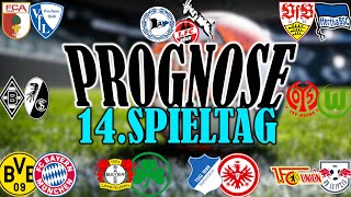 14.SPIELTAG Bundesliga PROGNOSE + TIPPS - BVB vs. FCB - Union vs. RB im Osten + TSG - SGE!⚽
