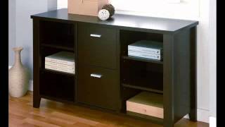 Enitial Lab Tilla Multi-Purpose 2-Drawer File Cabinet Cappuccino