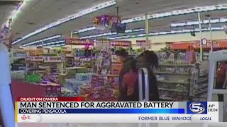 Man sentenced to 17+ years for Pensacola Family Dollar brawl