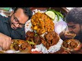 Eating Mejbani Gosht/Kala Bhuna/Chonar Dal/Nalli Paya With Rice at Daily Mezzan, Chittagong