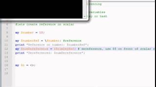 Perl Beginner Tutorial #Reference #Dereference - Part 11
