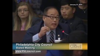 Councilman David Oh on the Hyundia Rotem Facility and Local Manufacturing 1-21-2016