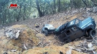 RC Defender 110 Land Rover Jeep Wrangler buggy offroad adventures at Bangkit Road