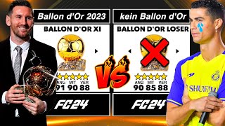 Ballon d'Or All-Stars vs Ballon d'Or Loser in FC 24! 👀🏆