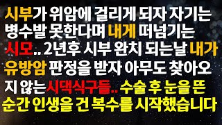 [반전사이다사연] 시부가 위암에 걸리자 나보고 시부 병수발을 하라는 시모~ 2년 후 시부 암완치를 받자 내가 유방암에 걸리게 되는데~ /라디오드라마/사연라디오/신청사연/반전실화사연