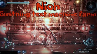 Nioh:How Farm all Smithing text in game/Gold Dragon secrets