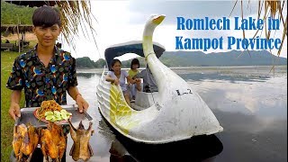 Romlech Dam Tourism Site in Kampot Province