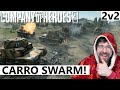 The Carro Swarm!!! - 2v2 - Company of Heroes 3