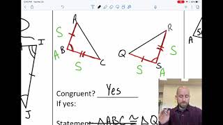 Congruent Triangle Notes/Examples
